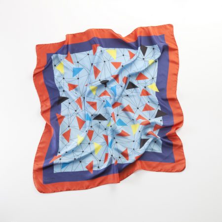 FLYING MACAWS IN BLUE