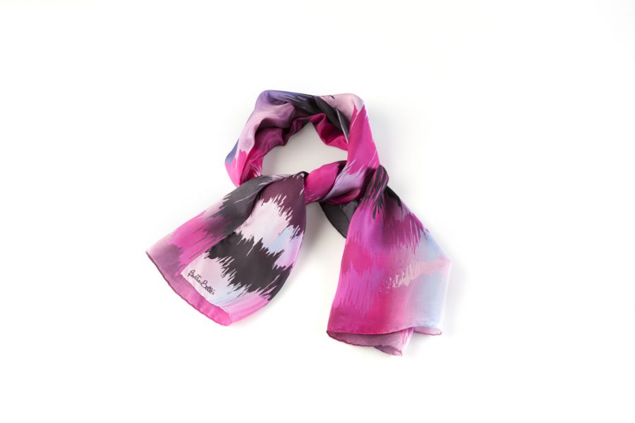 SUNSET FOULARD IN PINK