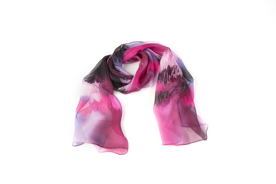 SUNSET FOULARD IN PINK - Image 2