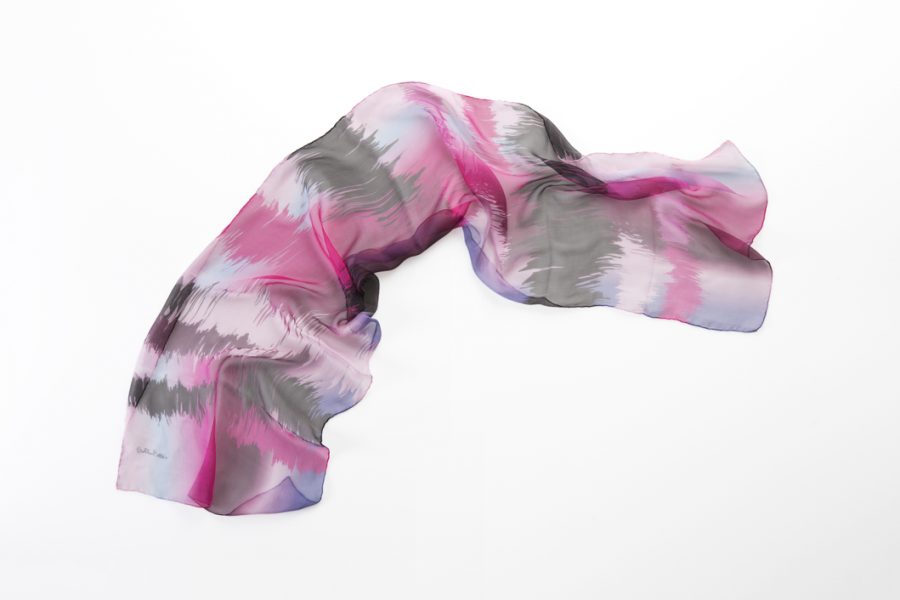 SUNSET FOULARD IN PINK - Image 3
