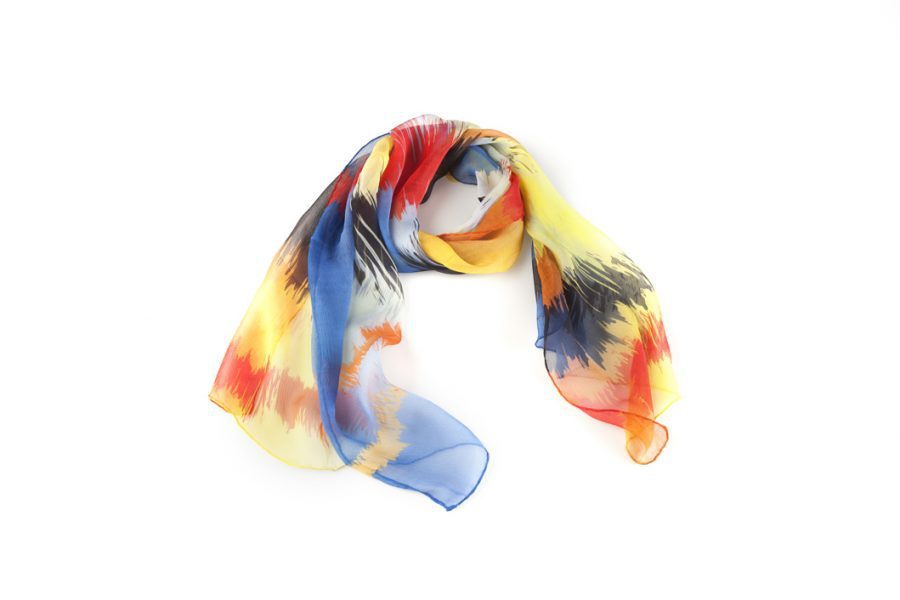 SUNSENT FOULARD IN YELLOW - Image 4