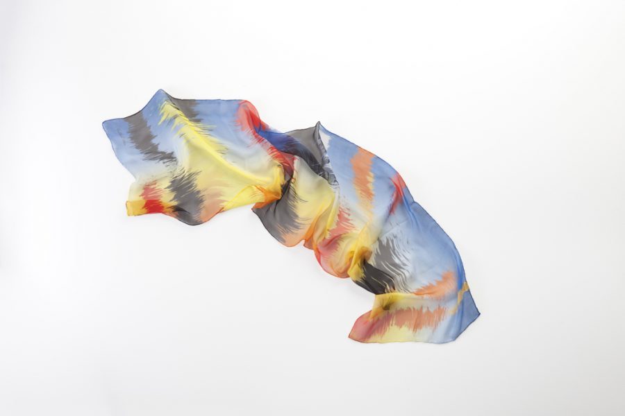 SUNSENT FOULARD IN YELLOW - Image 2